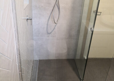 shower from outside