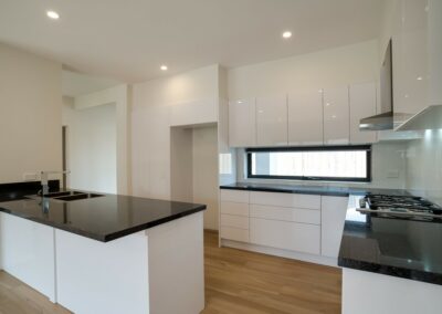 kitchen renovations black benchtops